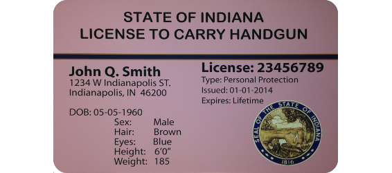 印第安纳州持枪许可证