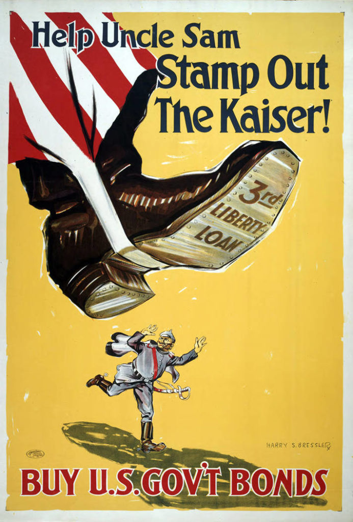 第一次世界大战Kaiser海报