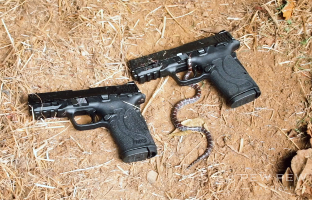 盾EZ 9mm Vs EZ380和蛇