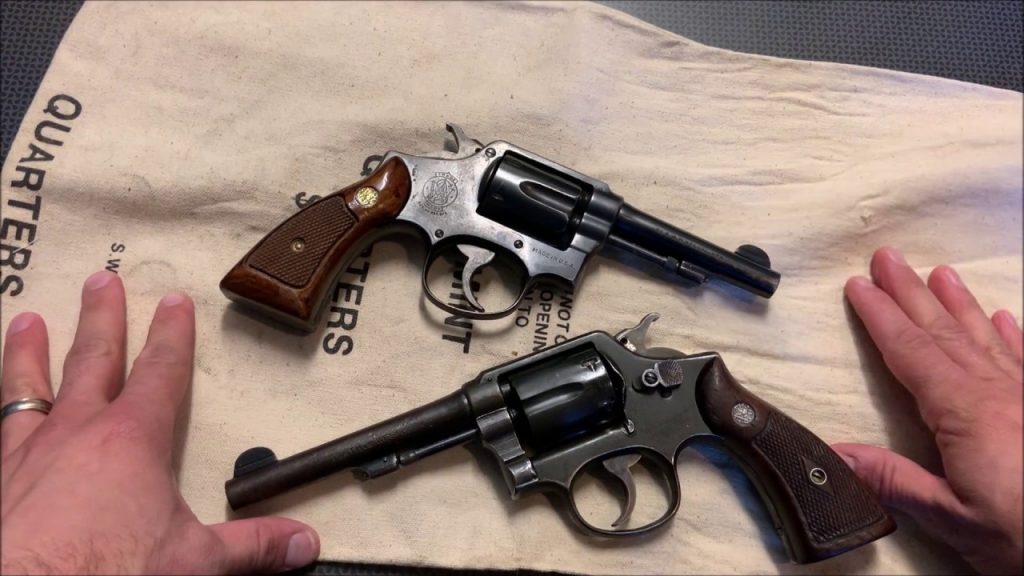 Smith & Wesson .38特种军警左轮手枪